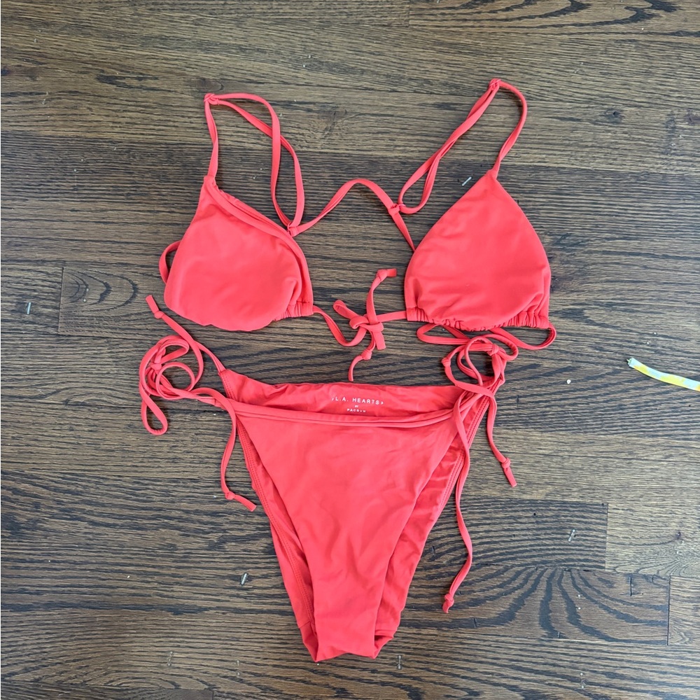 Red Bikini Set